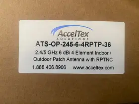 Ats-op-245-6-4rptp-6 Acceltex Patch Antenna Ats-op-245-6-4rptp-6 Acceltex Patch Antenna
