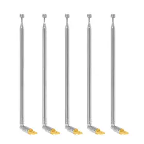 Aediko 701715536982 5pcs Telescopic Antenna 6 Sections 65cm Am Fm Foldable Interface Aediko 701715536982 5pcs Telescopic Antenna 6 Sections 65cm Am Fm Foldable Interface
