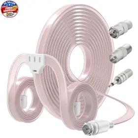 Ancable An-1494 Indoor Fm Radio Antenna For Stereo Receiver F Type Male Dipole
