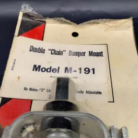M-191 Antenna Specialist Cb Double Chain Bumper Mount Nos Co