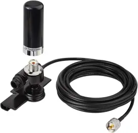 Bingfu 790404676320 Vehicle Ham Radio Mobile Antenna Vhf Uhf Lip Mount Kit