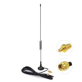 Bingfu Bfn00027 Dual Band 978mhz 1090mhz 5dbi Magnetic Base Sma Male Mcx 1-pack