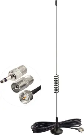 Bfn00267 Bingfu Fm Radio Antenna Magnetic Base For Stereo Kit