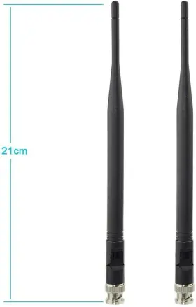 Bfn00275 Bingfu Wireless Microphone Receiver Antenna Uhf Bnc 2-pack Black #3 Bfn00275 Bingfu Wireless Microphone Receiver Antenna Uhf Bnc 2-pack Black #3