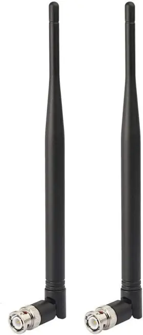 Bfn00275 Bingfu Wireless Microphone Receiver Antenna Uhf Bnc 2-pack Black Bfn00275 Bingfu Wireless Microphone Receiver Antenna Uhf Bnc 2-pack Black