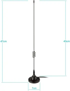 Bfn00497 Bingfu Boat Marine Vhf Radio Vehicle Ham Mobile Pl-259 Male Antenna #3 Bfn00497 Bingfu Boat Marine Vhf Radio Vehicle Ham Mobile Pl-259 Male Antenna #3