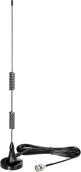 Bfn00543 Bingfu 20-1300mhz Magnetic Base Antenna Hf Vhf Uhf Two Way Ham Bnc