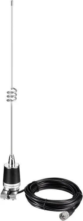 Bfn00594 Bingfu Mobile Ham Radio Nmo Antenna Dual Band Vhf With Lip Mount