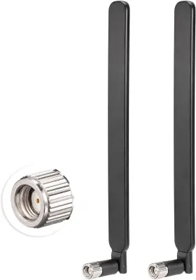 Bfn00633 Bingfu Long Range 4g Cellular Trail Camera Lte 2-pack Rp-sma -male Antenna