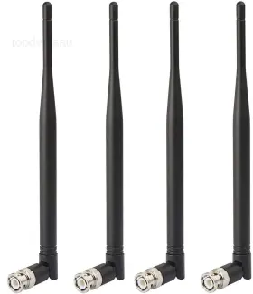 Bfn00698 Bingfu Wireless Microphone Receiver Antennas Bnc Antenna 4-pack Black Bfn00698 Bingfu Wireless Microphone Receiver Antennas Bnc Antenna 4-pack Black