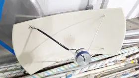 25dbi Broadcast Microwave Services Bma-2/4 Truncated Parabolic Dish Rectangle Antenna 1700-2700 Mhz Bms-inc #2