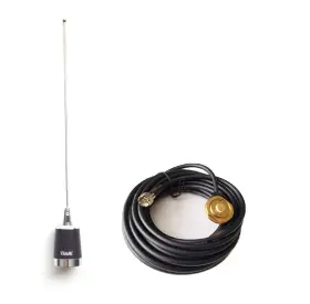 3dbd Browning 1174 Mobile Radio Antenna Tunable Uhf 470-490mhz Hole Trunk Magnet Mount Miniuhf