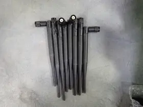 49-1103 Bwi Eagle New Lot Of 8 - 900mhz Tnc Portable Rubber Duck Antenna