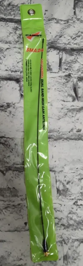 Sma-24 Comet Amateur Ht/scanner Antenna With Sma Male Connector New In Package Sma-24 Comet Amateur Ht/scanner Antenna With Sma Male Connector New In Package