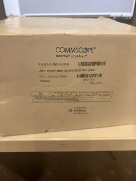 Cmax-o-380-5850-b Commscope Andrew Cell-max Omni Indoor Antenna 380-5850 Mhz Black