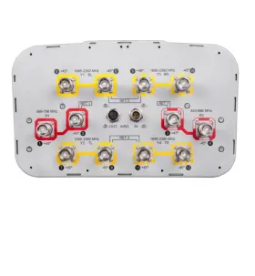 Sbjah4-1d65b-dl Commscope New White 6 4.3 Connectors