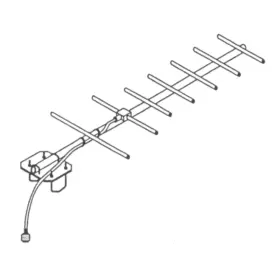 Comprod Communications 430-70 4 - 470-490 Mhz Yagi Antenna