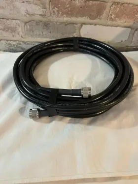 093605 Cushcraft Ultralink 25 Ft 10 Awg Antenna Cable With N-type Connectors Usa New