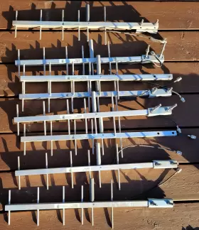 896-940 Cushcraft Pc906 Lot Of 8 Yagi Antenna Mhz 50 Ohms 100w