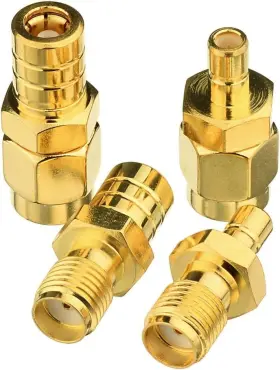 Ewuc0020 Eightwood Smb To Sma Antenna Adapter Kit 4ps For Sirius Xm Satellite Gold