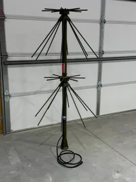 Elco El-7532 Rare Uhf 3db Stacked Discone Air Force Military Antenna