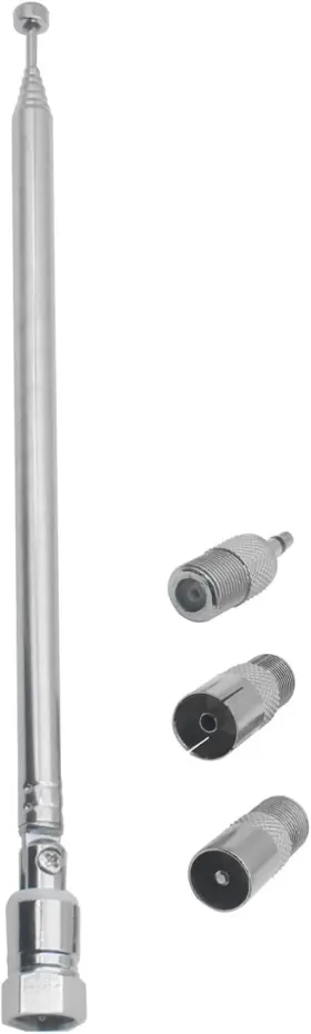 F-fm-radio-50ohm-1 Fdxgyh Fm Telescopic Antenna Indoor 50 Ohm F Type Male Plug Connector With 3