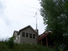 Lpt-1242 Force 12 14 To 42 Foot Telescoping Aluminum Fold-over Antenna Tower