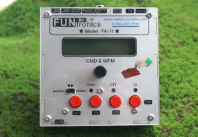 Fk-11 Funtronics 806177446169 K3ng Keyer Open Source Cw Morse Code Aluminum By #2 Fk-11 Funtronics 806177446169 K3ng Keyer Open Source Cw Morse Code Aluminum By #2