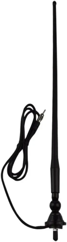 Herdio 671423236774 Waterproof Marine Rubber Duck Radio Antenna 3.0mm Connector Fm Am Boat Atv Utv