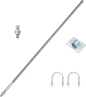 8dbi Hexa Boost 725683443387 Lora Long Range Antenna 915mhz Kit Gain Outdoor Omni-direction Grey