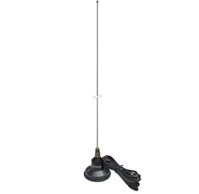Hustler Rum-450-3 Mobile Motorola Radio Antenna Uhf 3dbd With Magnet Mount Miniuhf Rum150