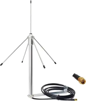 Tc-um433 Hys 433mhz 3dbi Omni Antenna 50 Ohm Gsm Aerial With 3m 9.8ft Rg58 Silver #2 Tc-um433 Hys 433mhz 3dbi Omni Antenna 50 Ohm Gsm Aerial With 3m 9.8ft Rg58 Silver #2