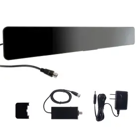 Ee766050 Jasco Ultrapro Slim-profile Indoor Amplified Digital Hd Tv Antenna Modern Bar