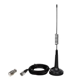 Cb-27-13 Kctin 27mhz Cb Radio Antenna 13inch With Bnc Adaptor And Small Black Cb-27-13 Kctin 27mhz Cb Radio Antenna 13inch With Bnc Adaptor And Small Black