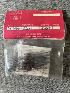 2444 King Vintage Kit Kits Resistors #2444 2444 King Vintage Kit Kits Resistors #2444