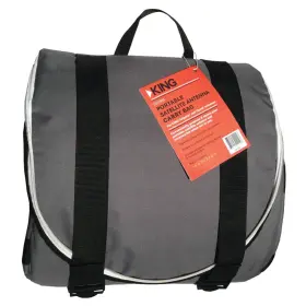 0112.9945 King 660045000207 Cb1000 Carry Bag For Portable Satellite Antenna Gray R #2