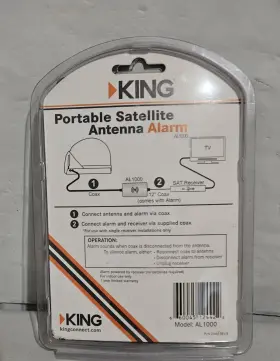 Al1000 King Satellite Antenna Alarm Warning Indicator New #2