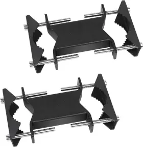 Kswlor 739583657577 Double Antenna Mast Clamp V Jaw Block Heavy Duty To