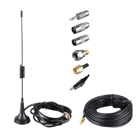 Lacucino 732072858189 Portable Radio Signal Antenna Sma-male Outdoor 10m Fm Extend Black Lacucino 732072858189 Portable Radio Signal Antenna Sma-male Outdoor 10m Fm Extend Black