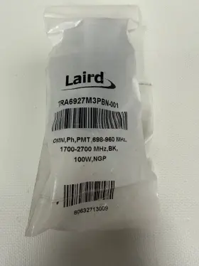 Laird Tra6927m3pbm-001 Tra6927m3pbn-001 Omni Ph Pmt 698-960 Mhz 1700-2700 Bk 100w Ngp New