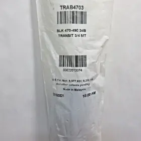 Trab4703 Laird External Antennas 470-490 Mhz 3 Db Black Phantom Uhf Antenna #3