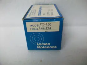 Larsen Po-150 Antenna Coil 144-174 Mhz Nmo Mount