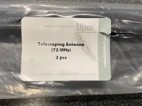 La-106 Listen Technologies Telescoping Top-mounted Antenna 72 Mhz Pair #2