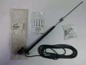 Maxrad Bmuf8133mrncp 4 806-866 Mhz 60 Watts 3db Gain Elevated Mirror Mount Antenna With 17ft Rg58