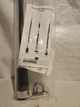 Mwbdc2700 Maxrad Wideband Antenna 26-30 Mhz Brand New Free Shpping