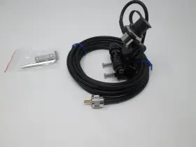 Mfj Mfj-345s Lip Antenna Mount So-239 M With Cable