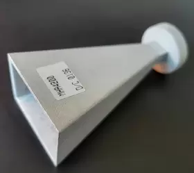 Mha4200 Microsemi V-band Pyramidal Horn Antenna Fc 77ghz Clamp-on Style