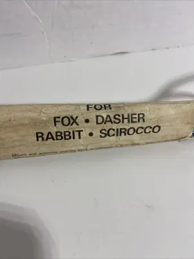Mtr5011233k Mtr Antenna Kit Volkswagen Fox Dasher Rabbit Scirocco Free Shipping #3