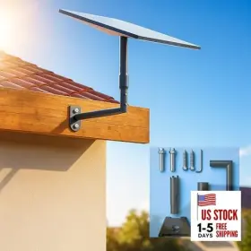 Novea Vc002 Starlink Roof Mount - Heavy Duty Alloy Steel Mounting Kit Premium