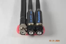 Eb-a0117 Panasonic & Yaesu 2 Antennas With Tnc Connector And 1 Yeasu Bnc #3